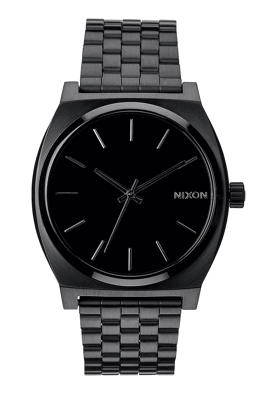 All Black Custom Nixon Time Teller Watch - Corporate Gifts