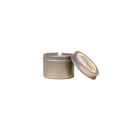 Bergamont + Cedar / Small Custom Candle Tin