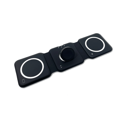 Black Custom Trio Pro Charger - Corporate Gifts