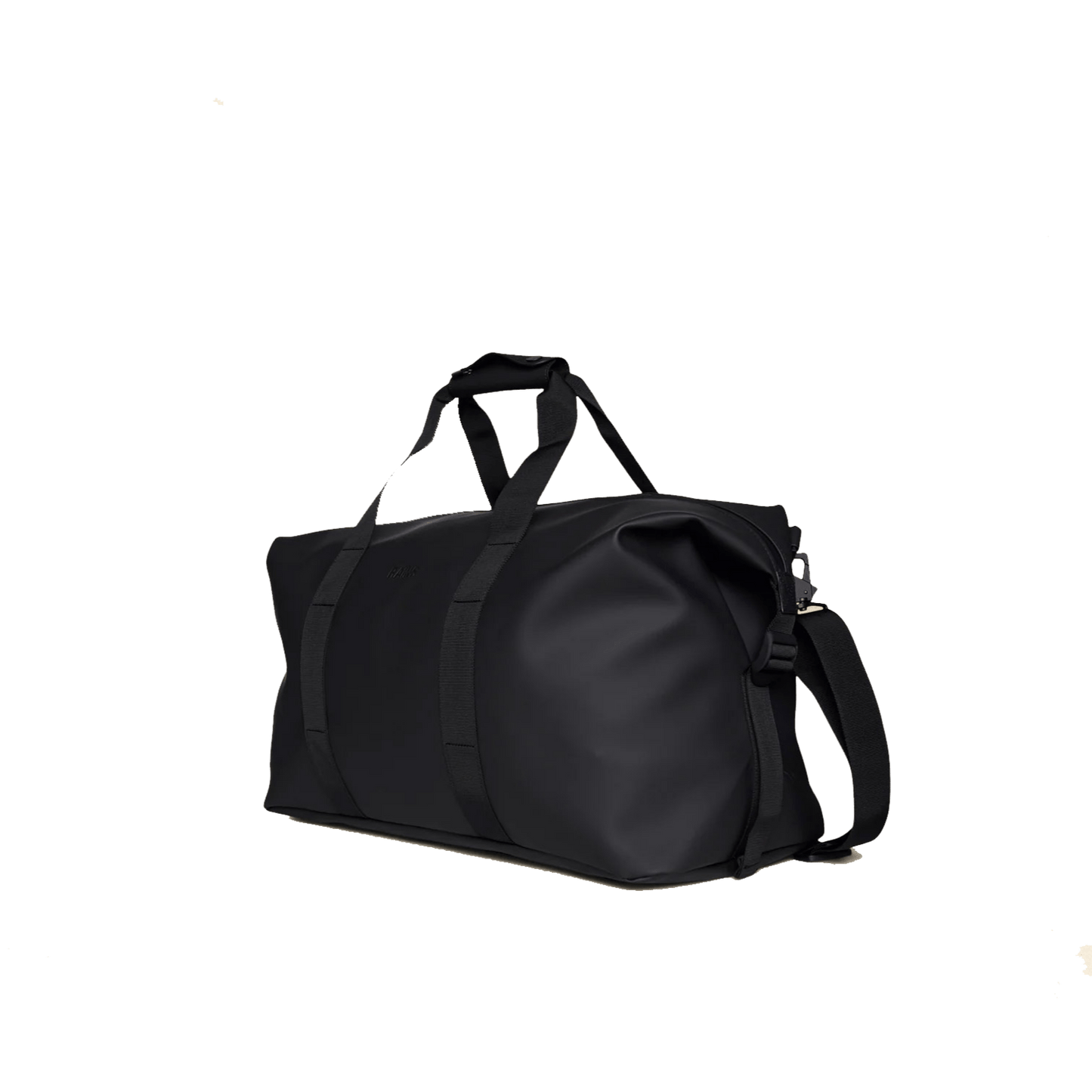 Black / Regular Custom RAINS Hilo Weekend Bag