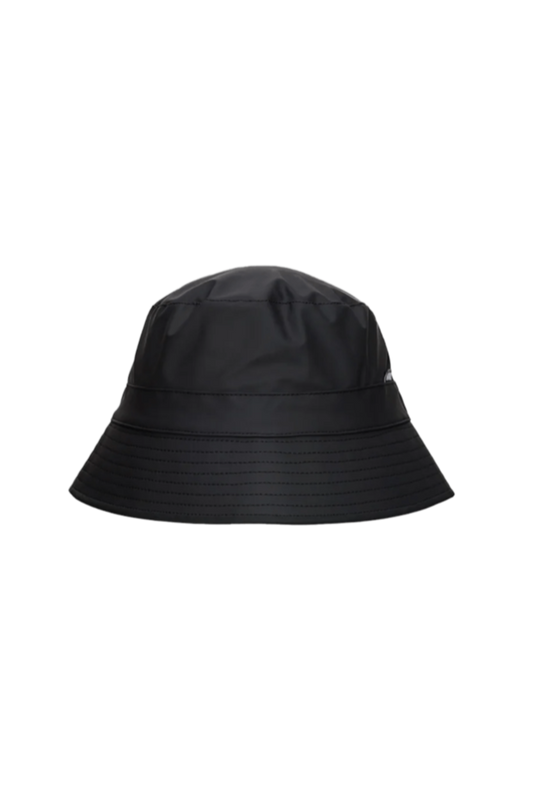 Black / S/M Custom RAINS Bucket Hat - Corporate Gifts