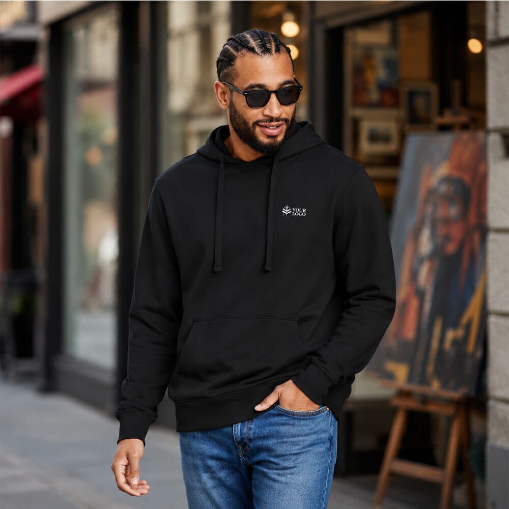 Custom Allmade Unisex Organic French Terry Pullover Hoodie - Corporate Gifts