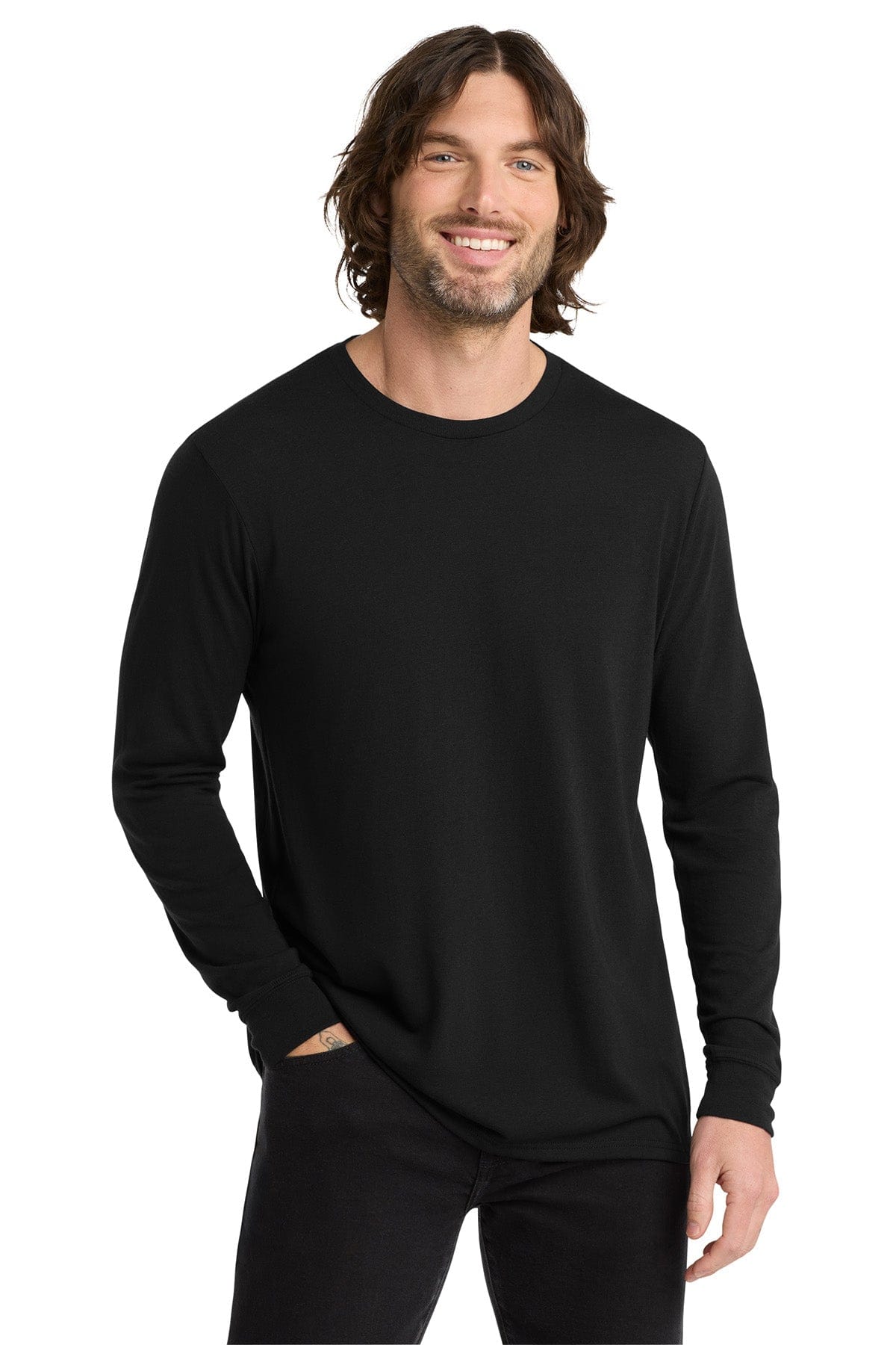 Custom Allmade Unisex Tri-Blend Long Sleeve Tee - Corporate Gifts