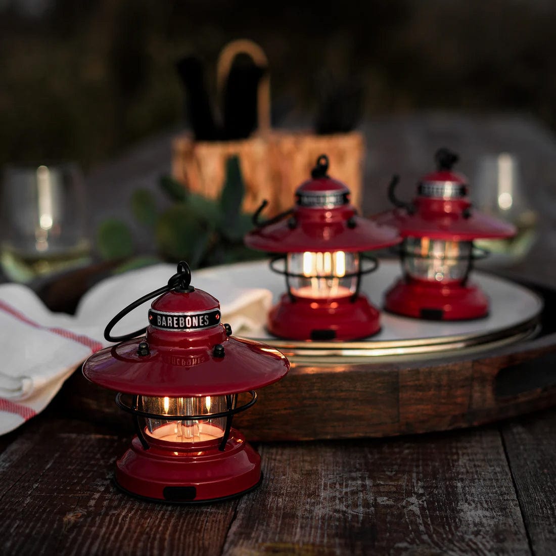 Custom Barebones Edison Mini Lantern - Corporate Gifts