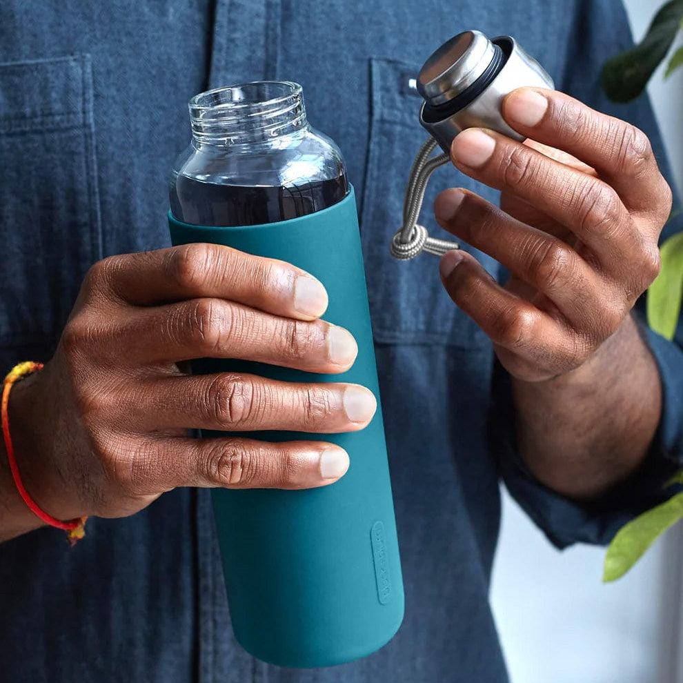 Custom Black + Blum Glass Water Bottle - Corporate Gifts