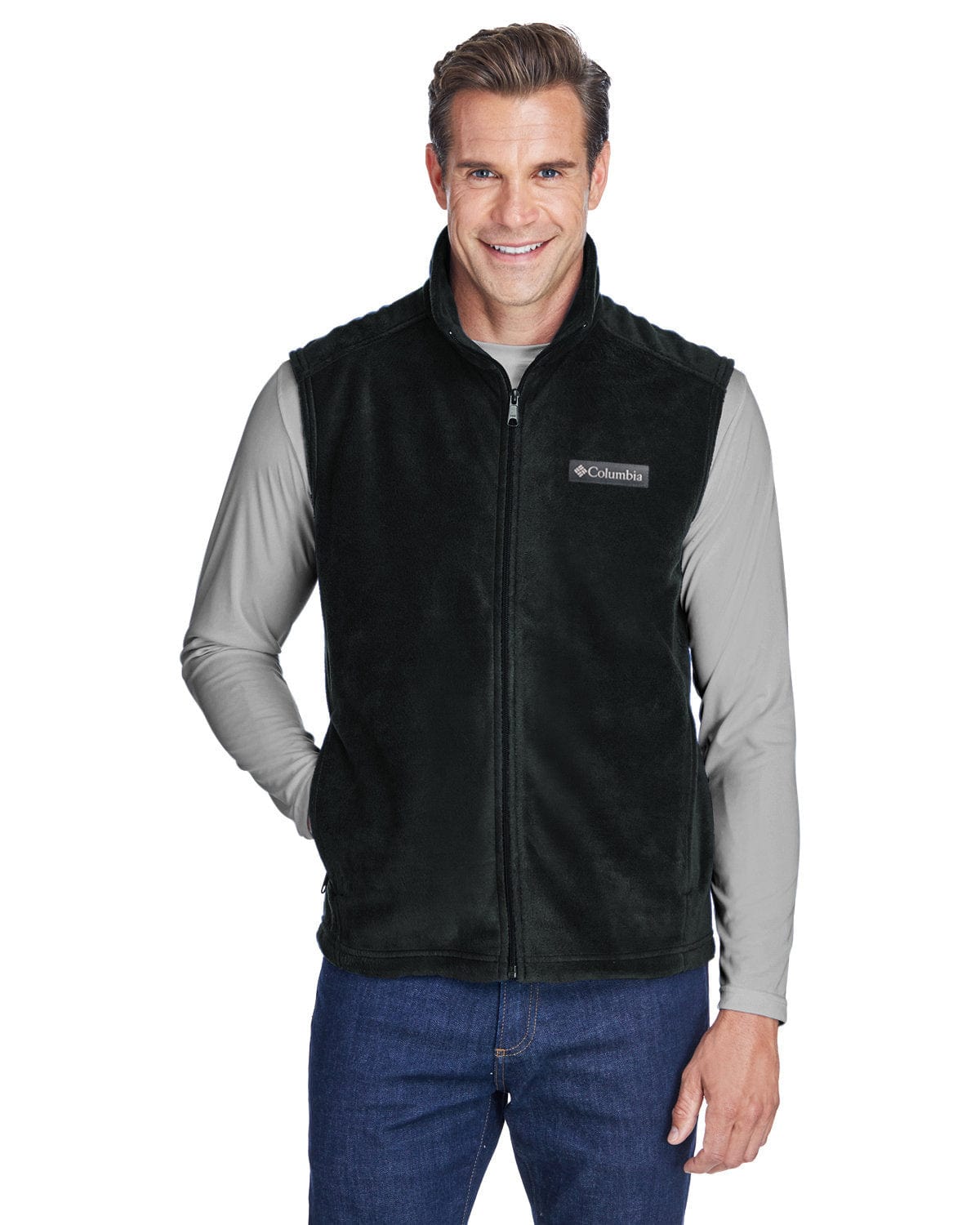 Custom Columbia Steens Mountain Fleece Vest - Corporate Gifts