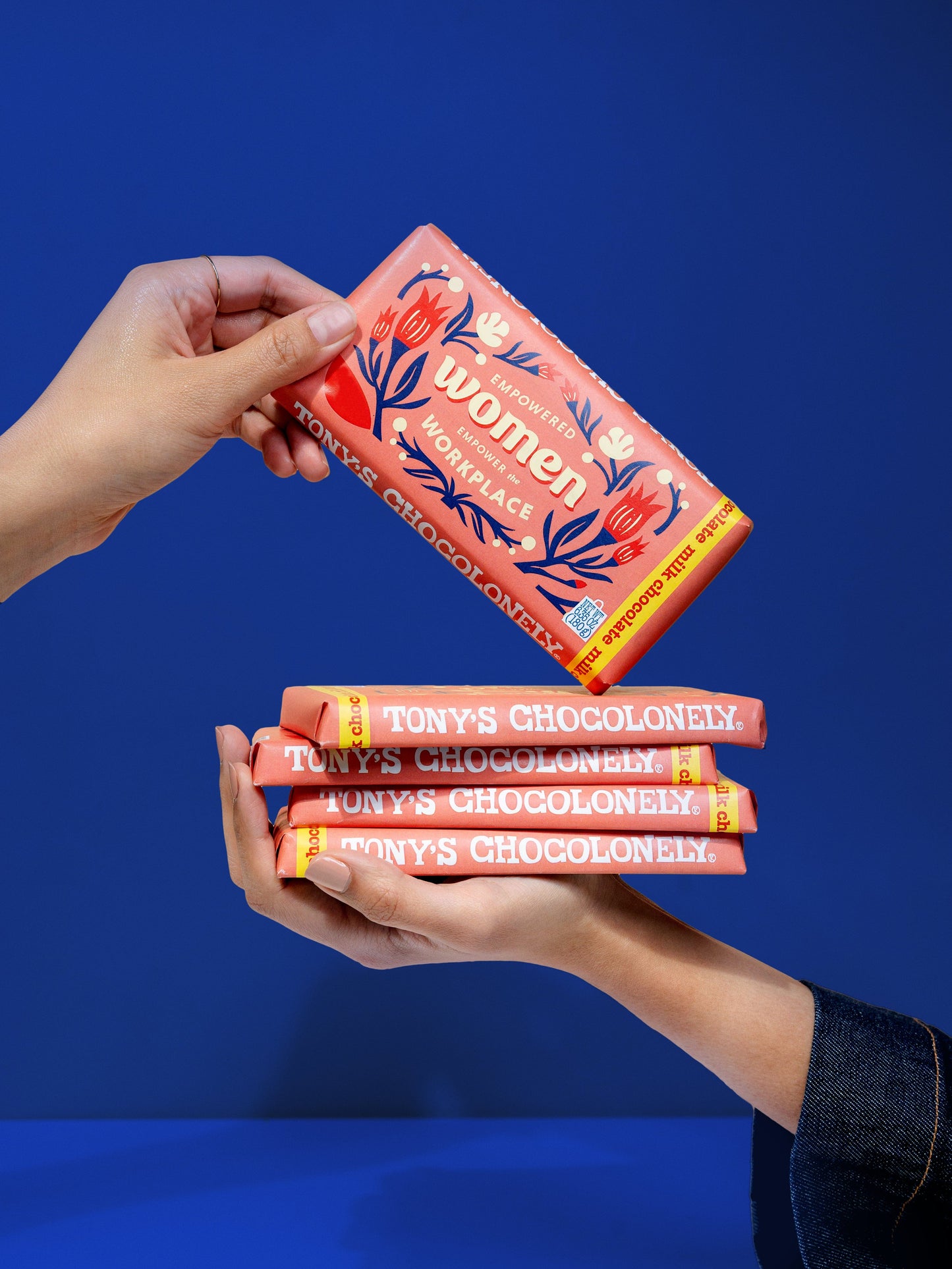 Custom Custom Tony's Chocolonely Big Bar - Corporate Gifts