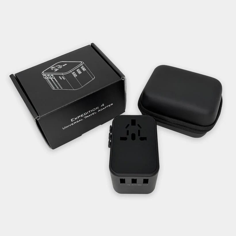 Custom Expedition 4.0 Travel Charging Adapter - Corporate Gifts