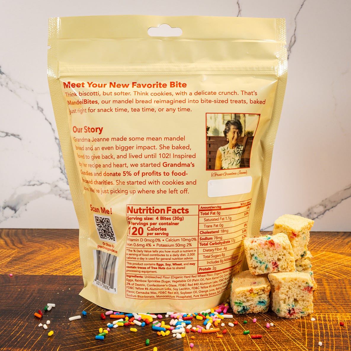 Custom Grandma's Goodies Mandel Bites - Corporate Gifts