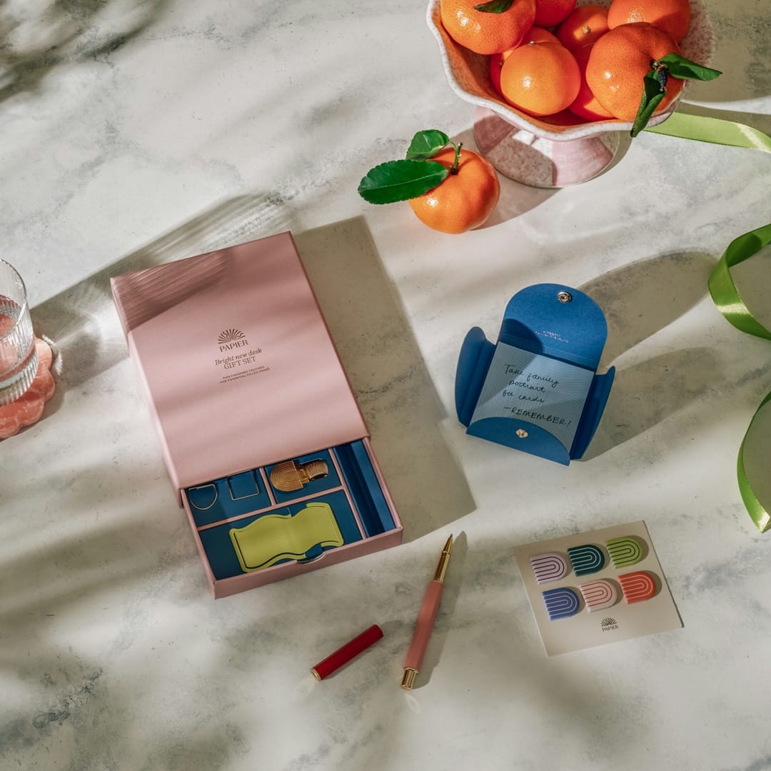 Custom Papier Bright New Days Gift Set - Corporate Gifts
