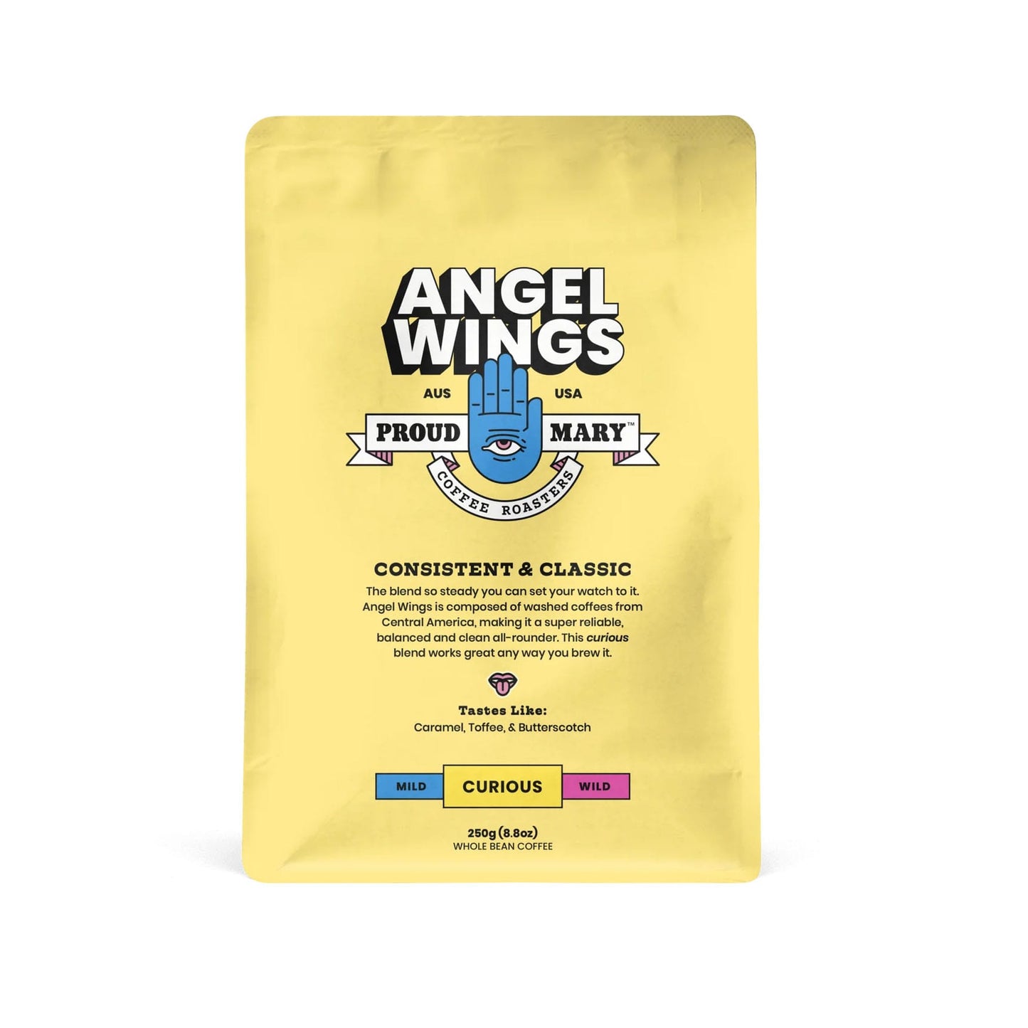 Custom Proud Mary Coffee Angel Wings Blend - Corporate Gifts
