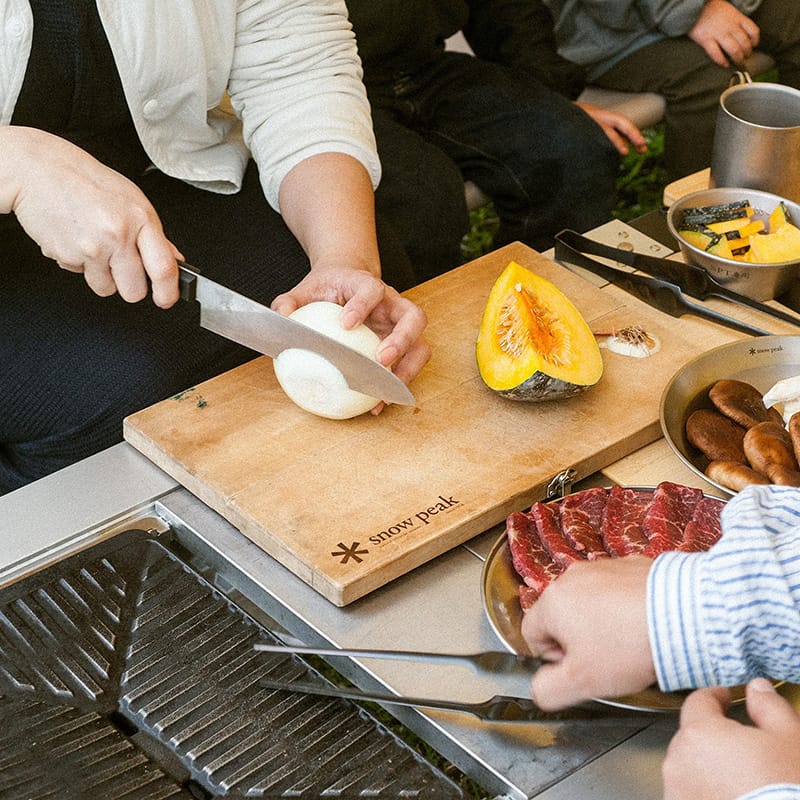 Custom Snow Peak Chopping Board Set L - Corporate Gifts