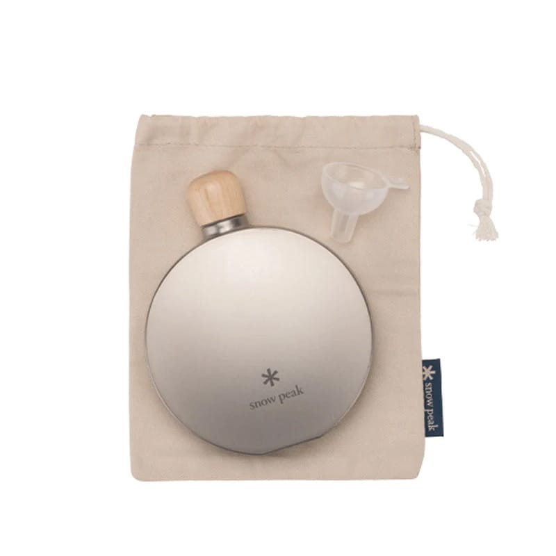 Custom Snow Peak Titanium Flask 150mL - Corporate Gifts