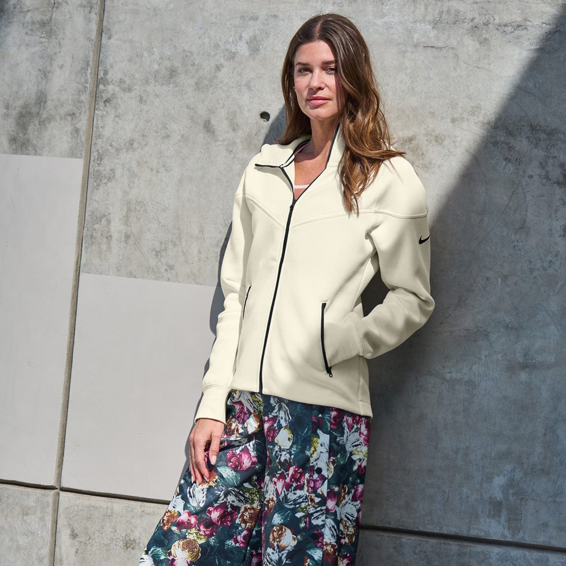 Custom Women's Nike Tech Fleece Full-Zip Hoodie - Corporate Gifts