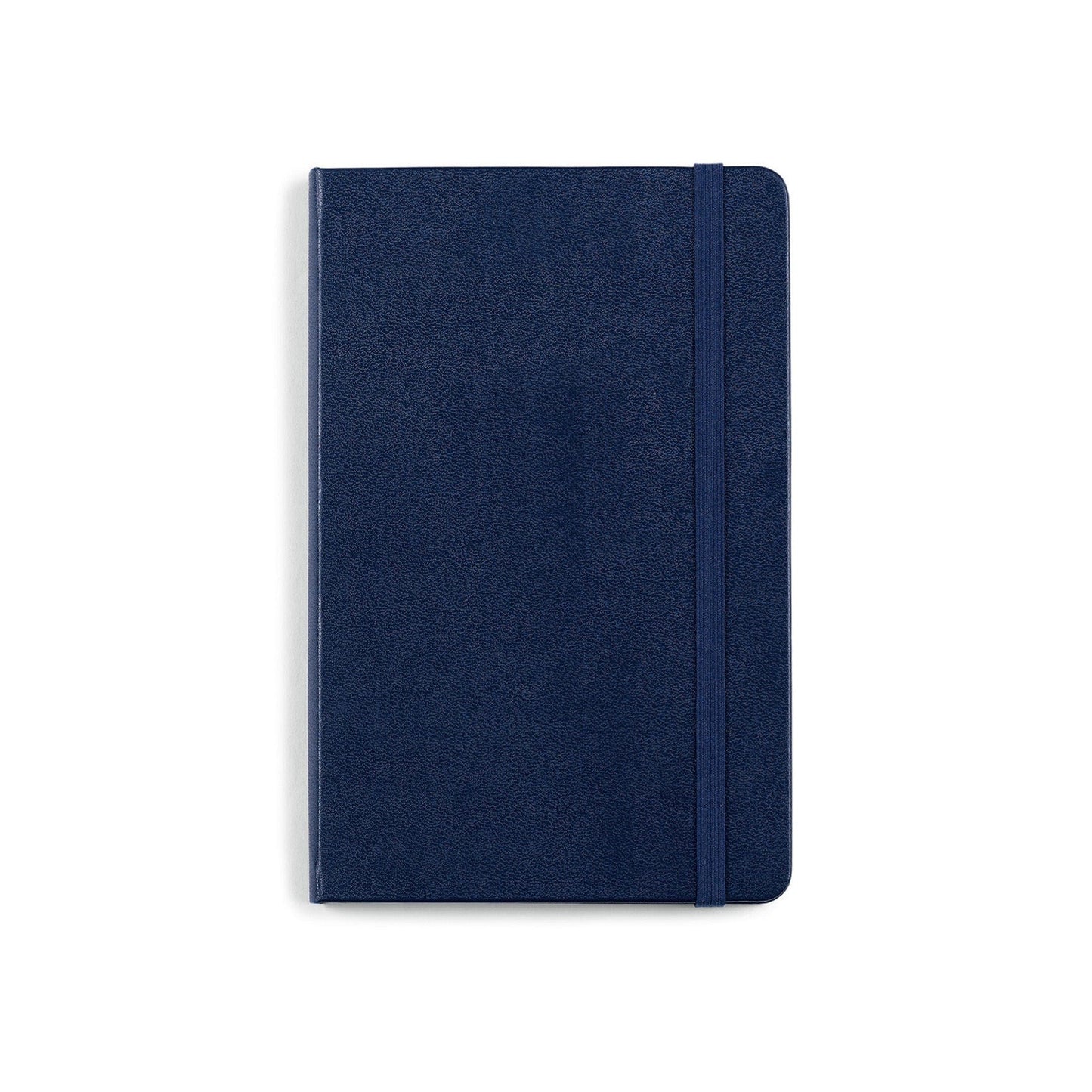 Navy Blue Custom Moleskine Hard Cover Ruled Notebook - Medium - Corporate Gifts