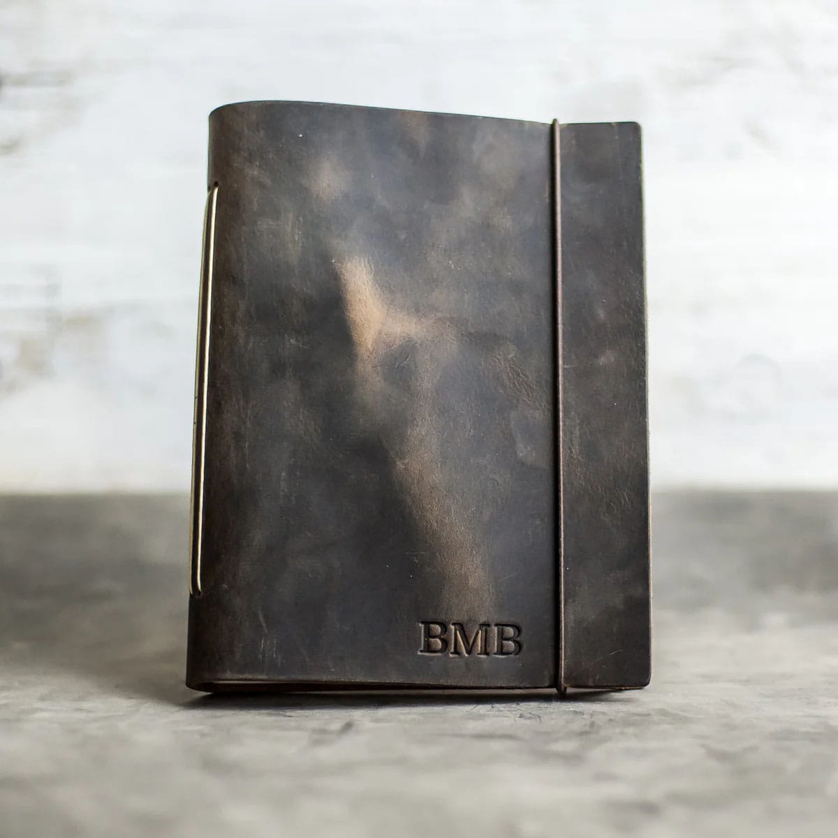 Rustic Brown Custom Ox & Pine Lined Classic Journal - Corporate Gifts