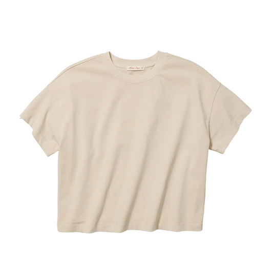 Whitecap / XL Custom Marine Layer Women's Luxe Jersey Relaxed Tee - Corporate Gifts