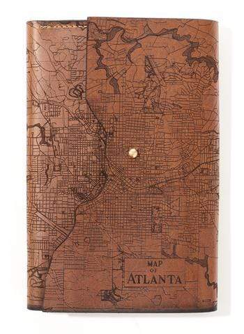 Atlanta Custom Leather Map Journals