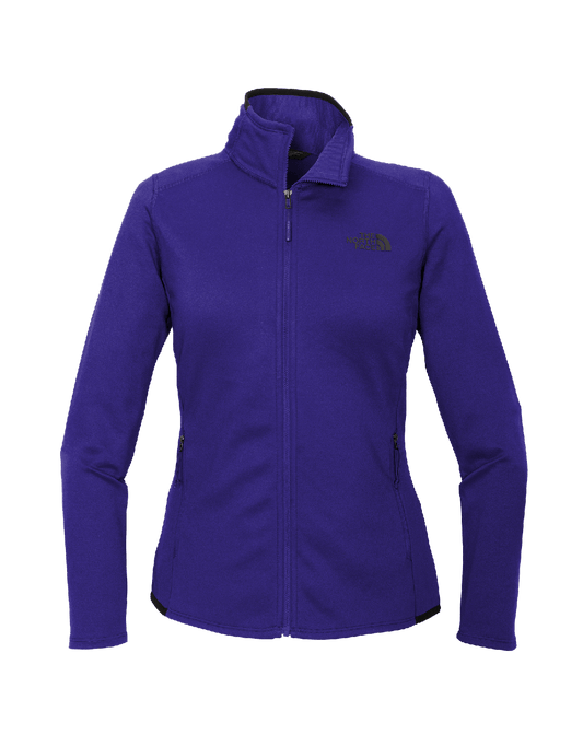 Lapis Blue / SM Custom The North Face Ladies Skyline Full-Zip Fleece Jacket - Corporate Gifts