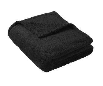 Black Custom Ultra Cozy Blanket