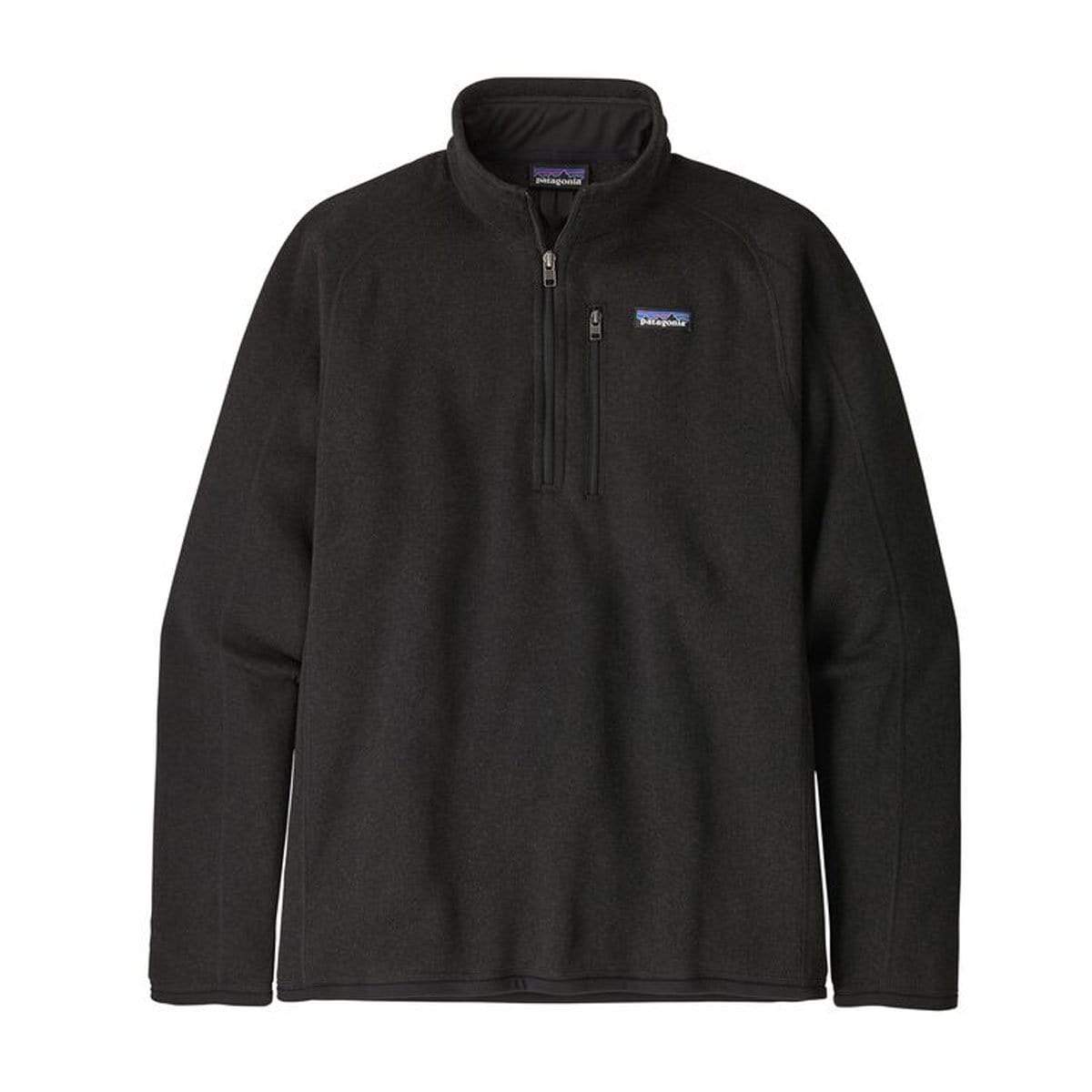 Black / XS Custom Patagonia Men's Better Sweater 1/4-Zip