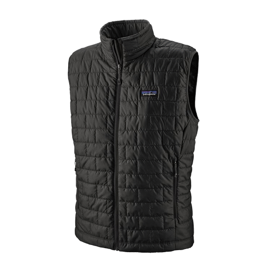 Black / XS Custom Patagonia Men's Nano Puff Vest