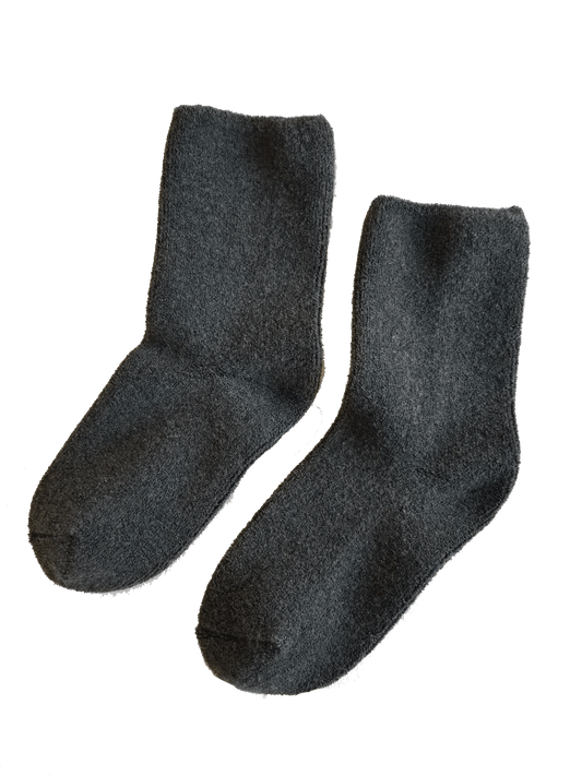 Charcoal Custom Le Bon Cloud Socks