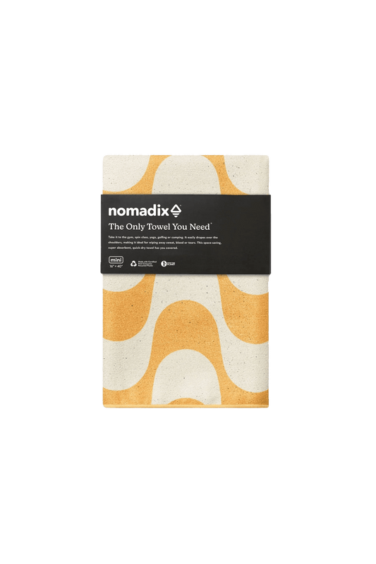 Copacabana Orange Custom Nomadix Mini Towel - Corporate Gifts