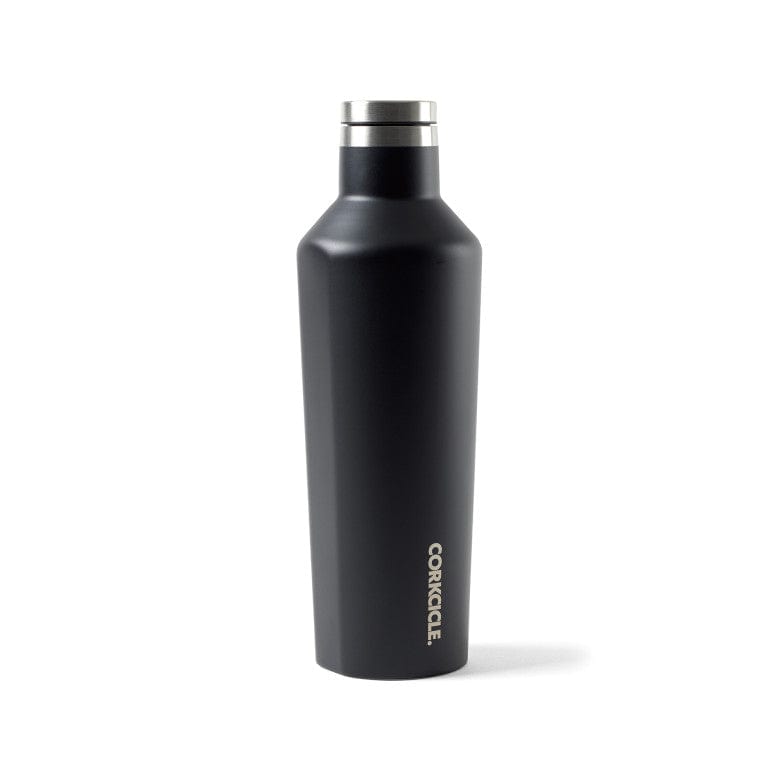 Matte Black Custom Corkcicle Canteen - 16oz - Corporate Gifts