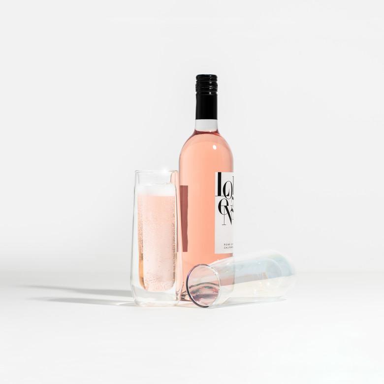 Custom CORKCICLE® Flute Glass Set (2) - Corporate Gifts