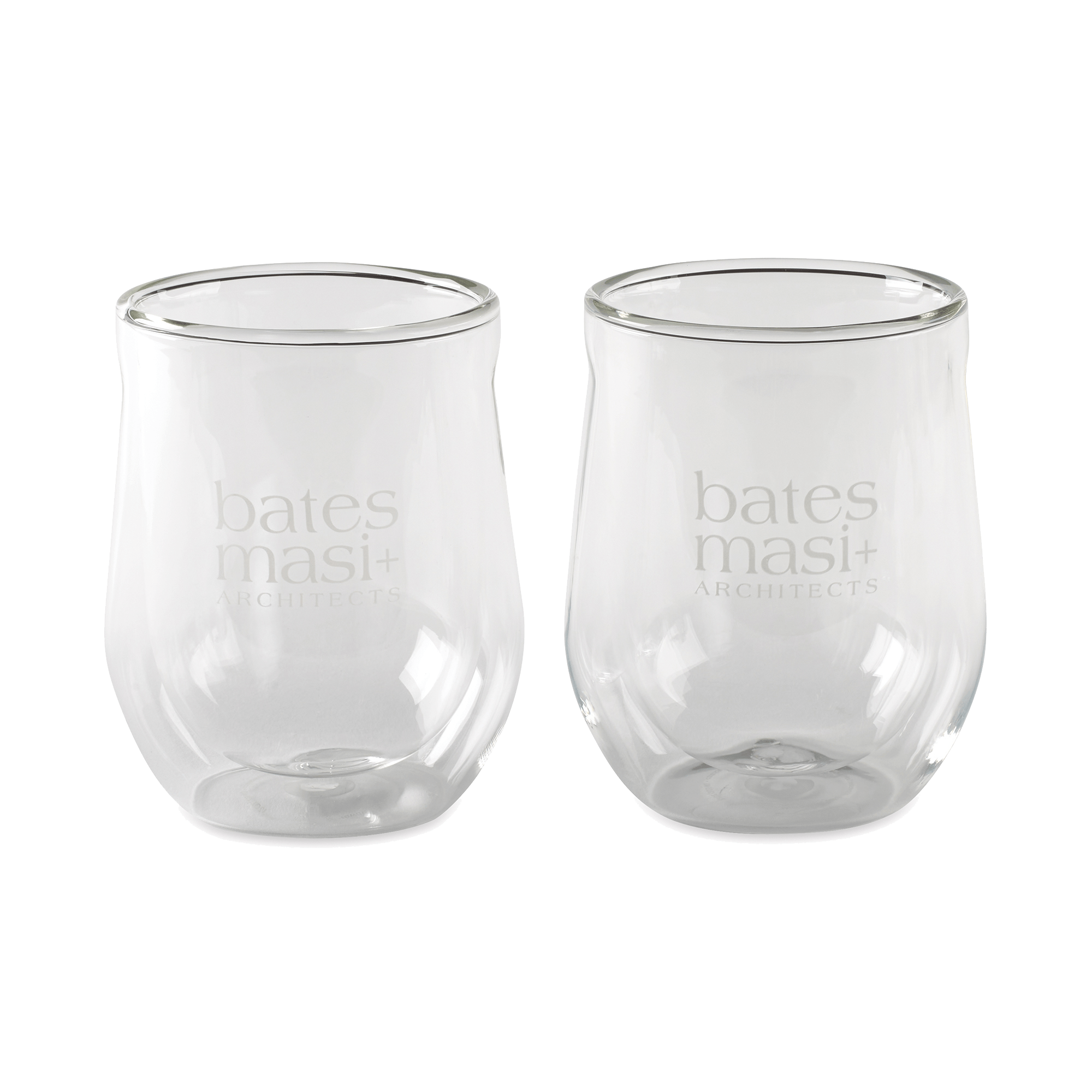 Custom CORKCICLE Stemless Glass Set (2) | Corporate Gifts
