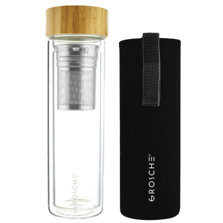 Legende Forudsige hensynsløs Custom Double Walled Glass Infuser Water Bottle – Clove & Twine