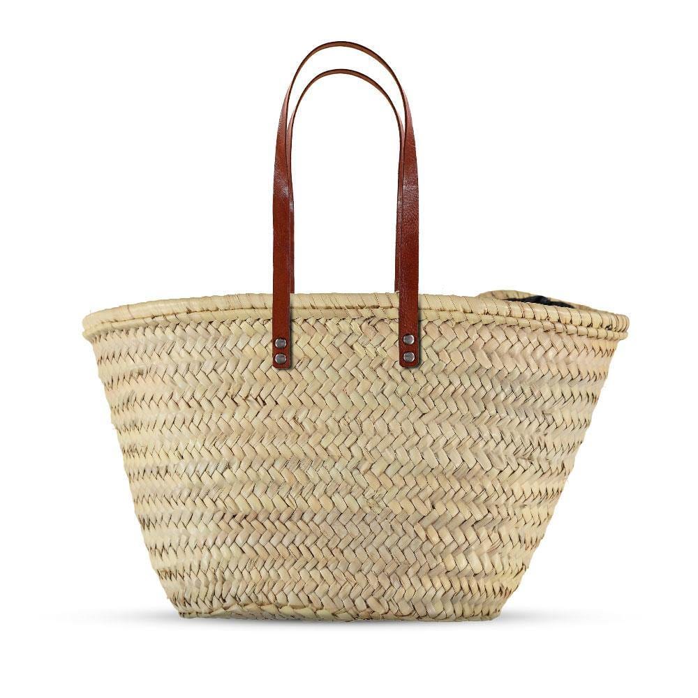 Custom Large Straw Beach Bag | Corporate Gifting | Clove & Twine