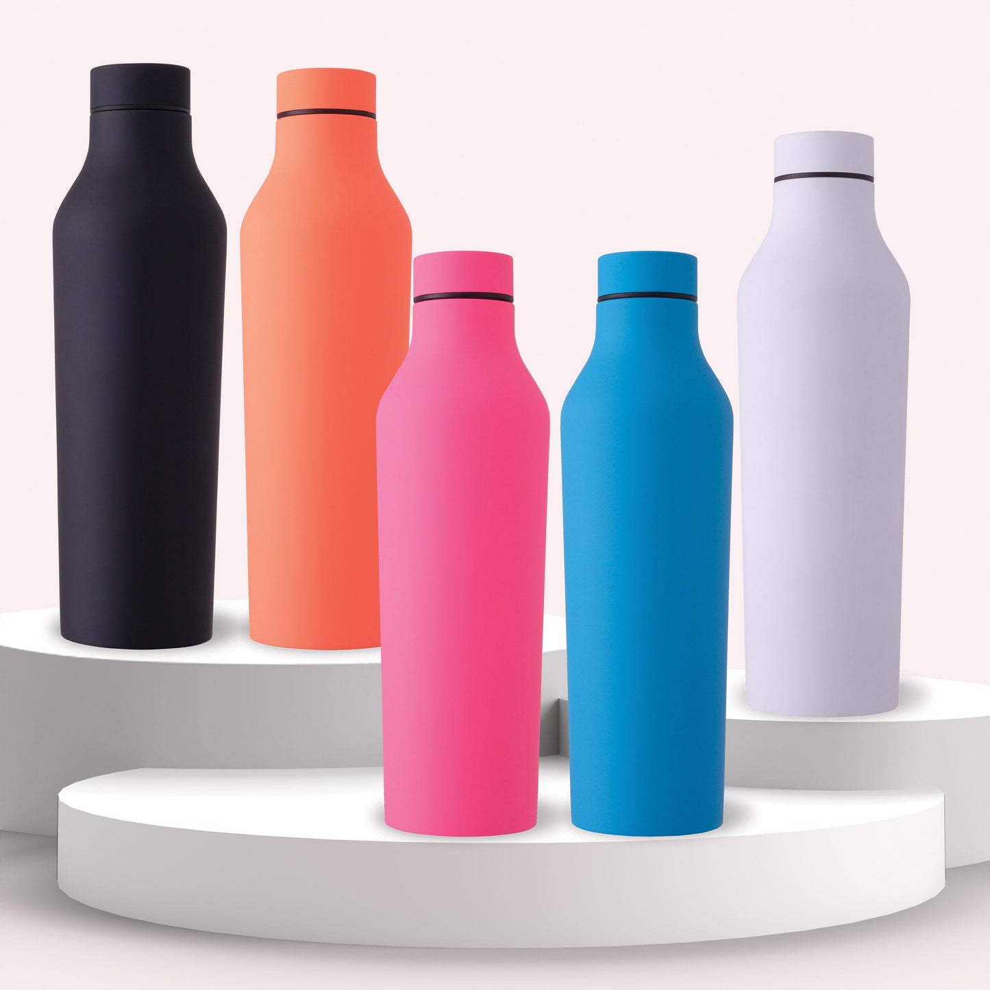 Custom Soft Touch Water Bottle