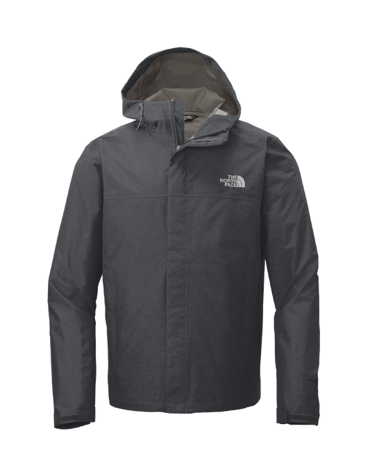 TNF Dark Grey Heather / SM Custom The North Face DryVent Rain Jacket - Corporate Gifts