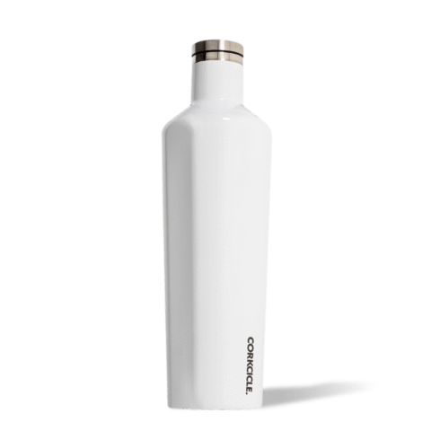 White Custom Corkcicle Canteen - 25oz - Corporate Gifts