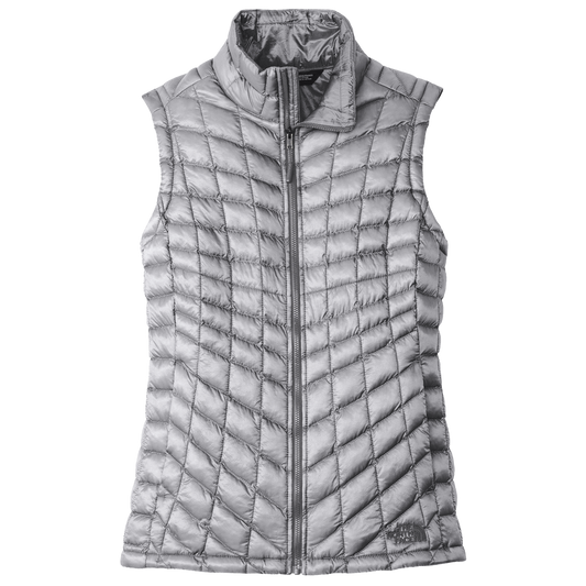 Mid Grey / SM Custom The North Face Ladies ThermoBall Trekker Vest