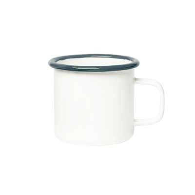 One Color Imprint Custom Campfire Coffee Mug