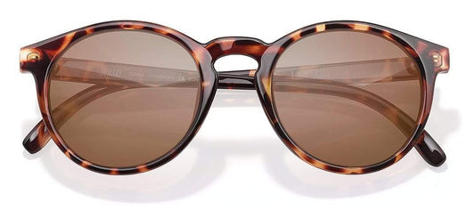 Tortoise Amber Custom Sunski Dipsea Polarized Sunglasses - Corporate Gifts
