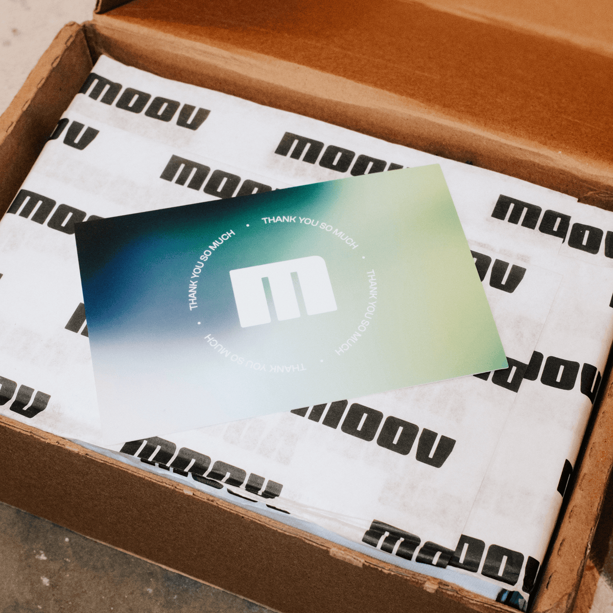 custom branded kit for moov