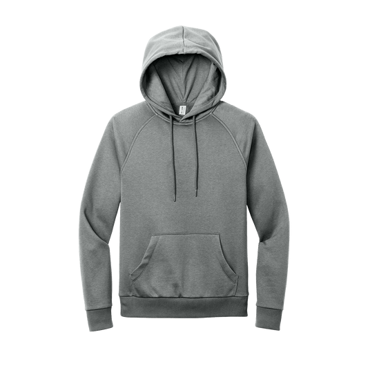 Aluminum Grey Heather / XS Custom Allmade Unisex Organic CVC Fleece Pullover Hoodie - Corporate Gifts