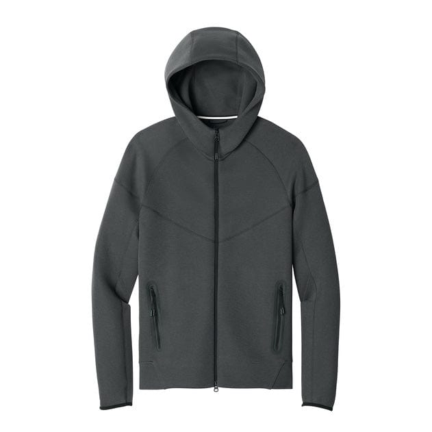 Anthracite Heather / SM Custom Men's Nike Tech Fleece Full-Zip Hoodie - Corporate Gifts