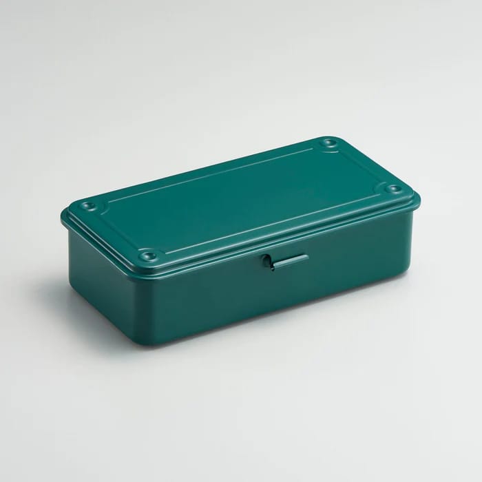 Antique Green Custom Toyo Steel Stackable Storage Box T-190 - Corporate Gifts