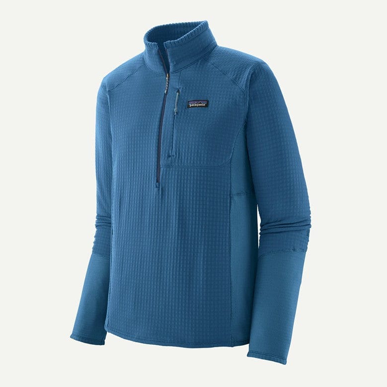 Aquatic Blue / XS Custom Patagonia Men's R1 Pullover - Corporate Gifts