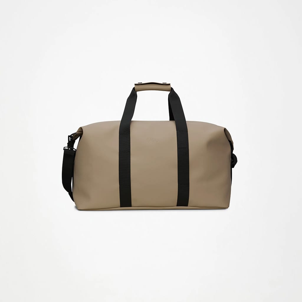 Beige Custom RAINS Hilo Weekend Bag - Corporate Gifts