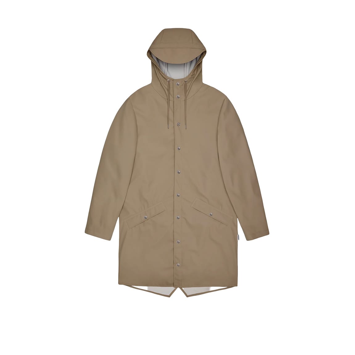 Beige / XS Custom RAINS Long Jacket - Corporate Gifts