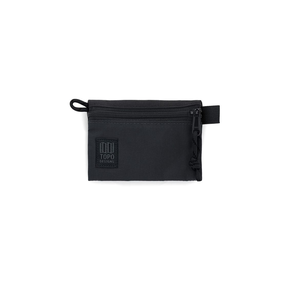 Black / Black Custom Topo Designs Accessory Bags - Corporate Gifts