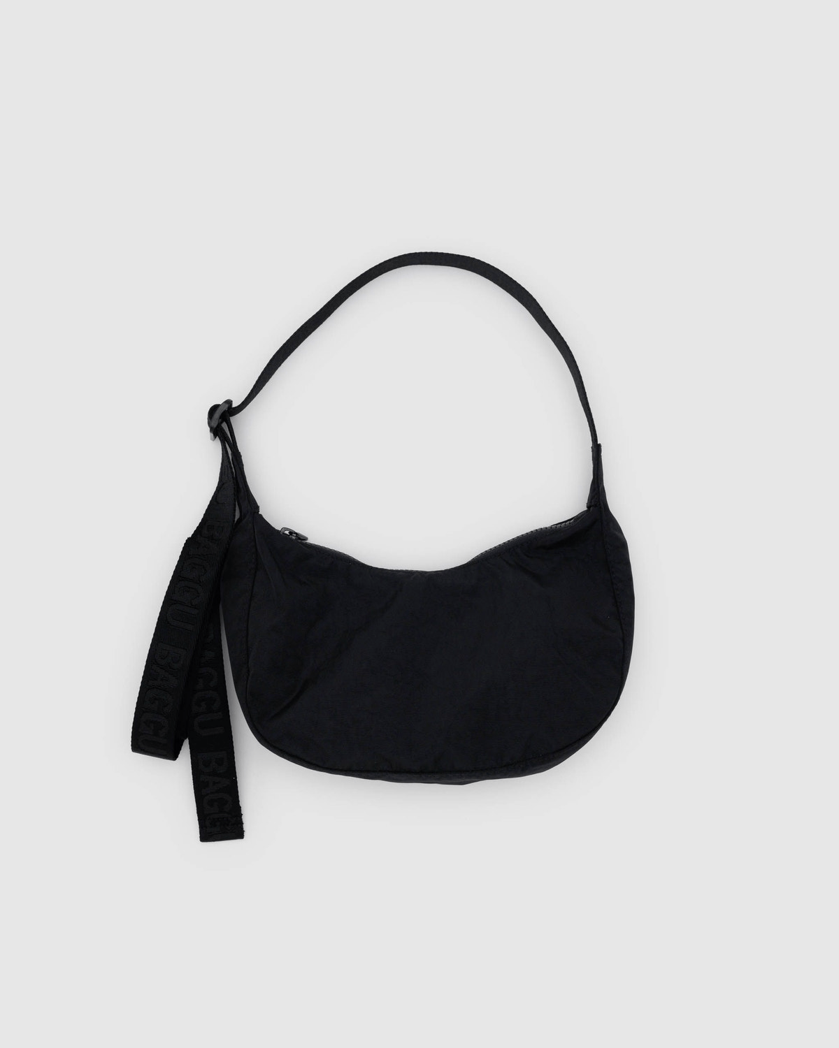 Black Custom Baggu Small Nylon Crescent Bag - Corporate Gifts