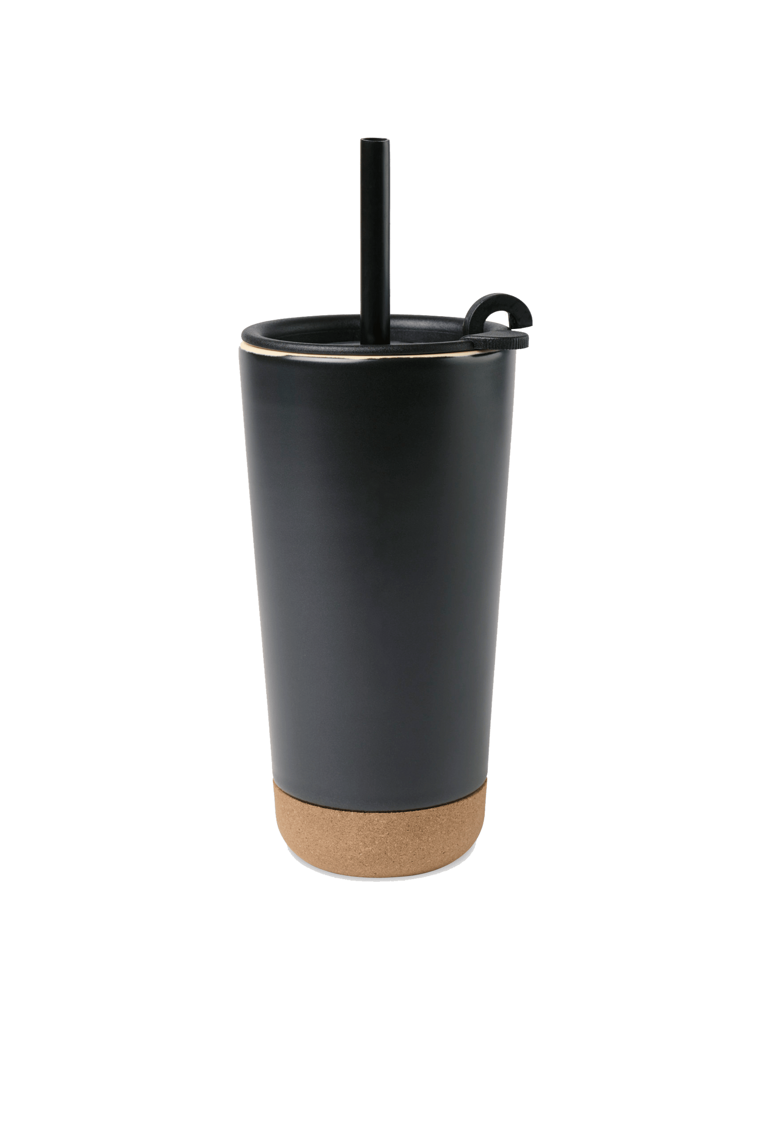 Black Custom Ceramic To-Go Cup