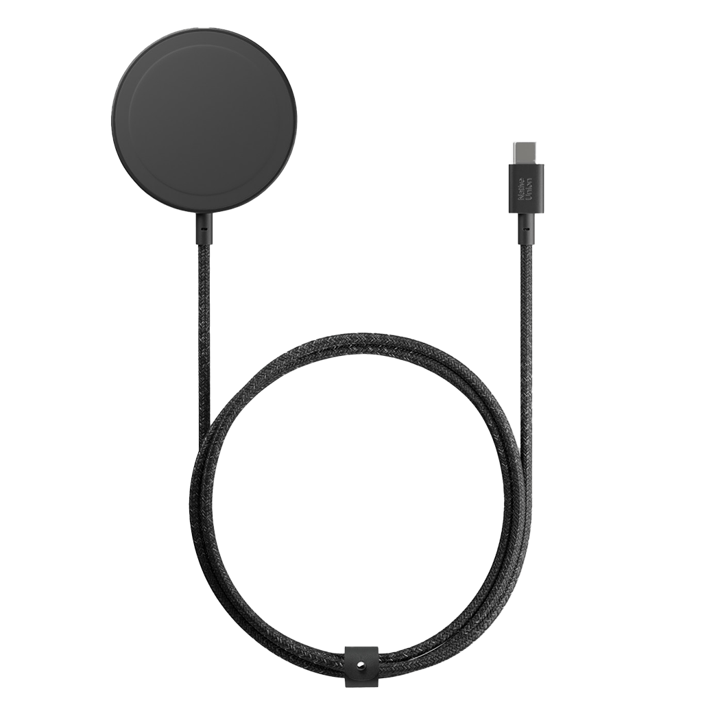 Black Custom Native Union Snapstand Qi2 Wireless Charger - Corporate Gifts